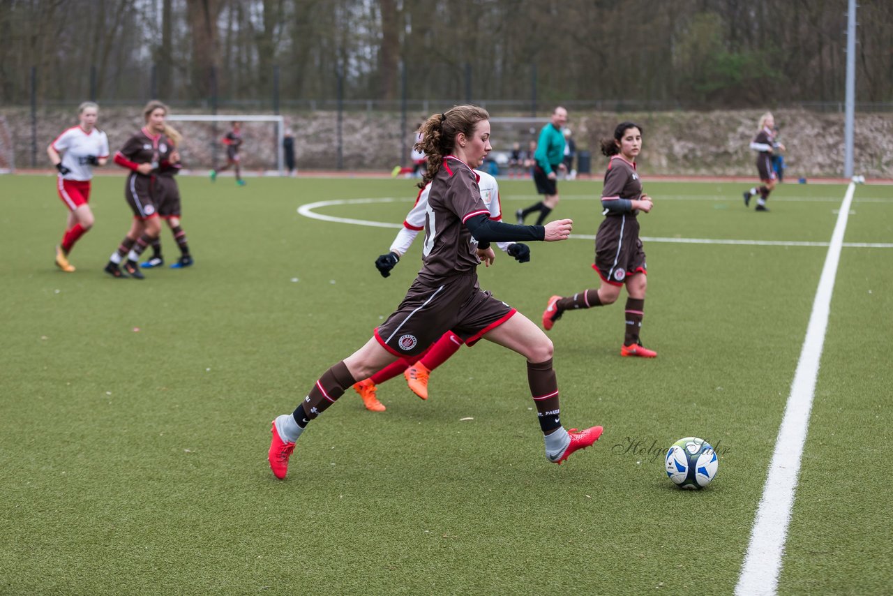 Bild 270 - B-Juniorinnen Walddoerfer - St.Pauli : Ergebnis: 4:1